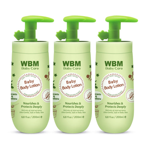 Baby Body Lotion - 3 Pack | WBM BABY CARE